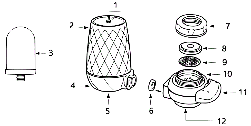 wiltec 52367 On-tap Water Filter fig 3