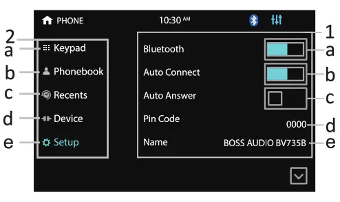 BOSS AUDIO BV735B 6 2 Inch Bluetooth MP3 Compatible Digital Media AM or FM Receiver - Bluetooth
