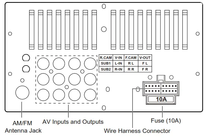 BOSS AUDIO BV735B 6 2 Inch Bluetooth MP3 Compatible Digital Media AM or FM Receiver - Output