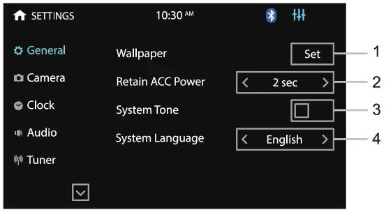 BOSS AUDIO BV735B 6 2 Inch Bluetooth MP3 Compatible Digital Media AM or FM Receiver - Setting