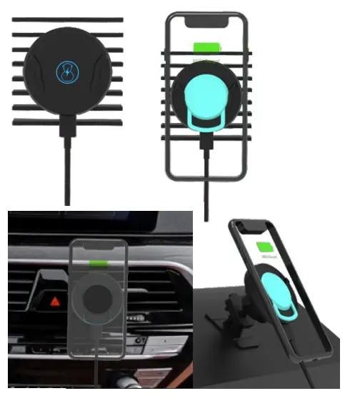Shenzhen Dongyuda Technology TD01 Wireless Charger - Installation air vent 4