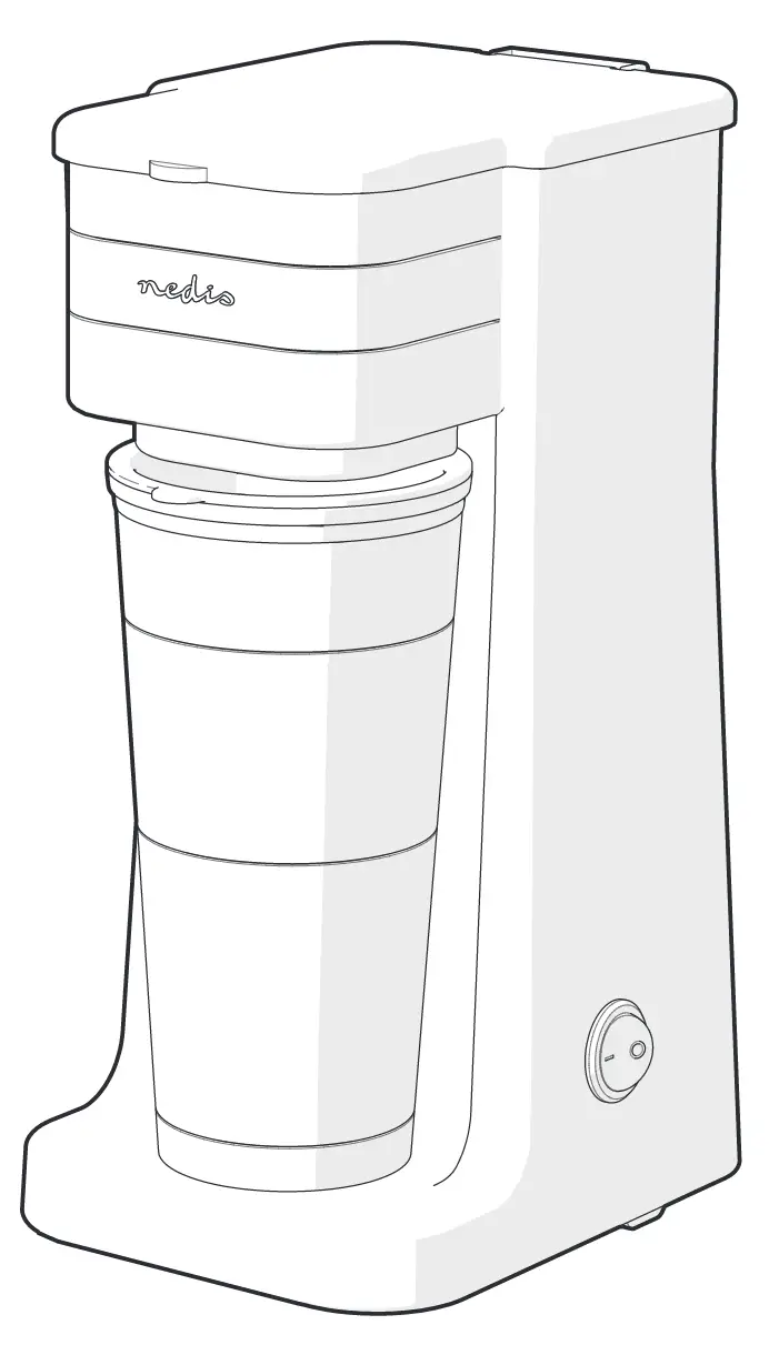 Nedis Kacm300fbk Single Serve Coffee Machine User Manual