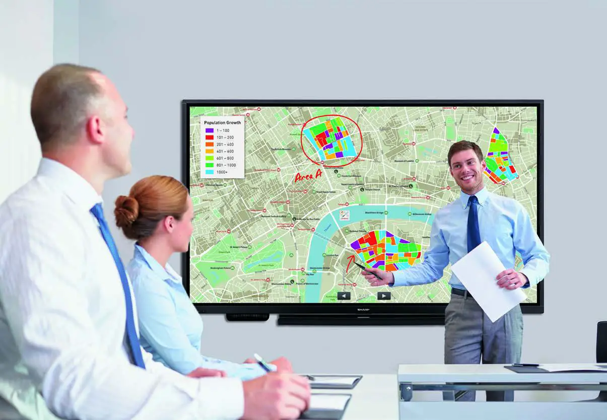 SHARP 4K LCD Panel with Built-in Controller- The PN-85TH1