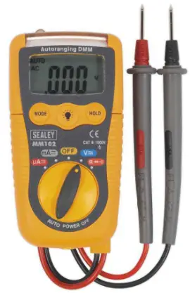 SEALEY MM102 Professional Auto Ranging Digital Multimeter-product