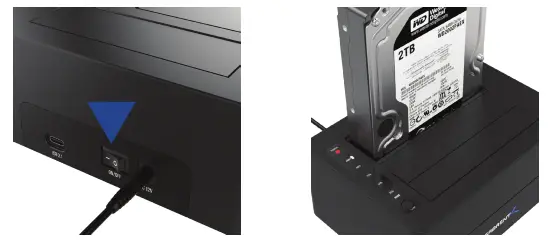 Sabrent DS UTC2 USB 3 1 to SATA Dual Bay Hard Drive Docking Station - Fig19