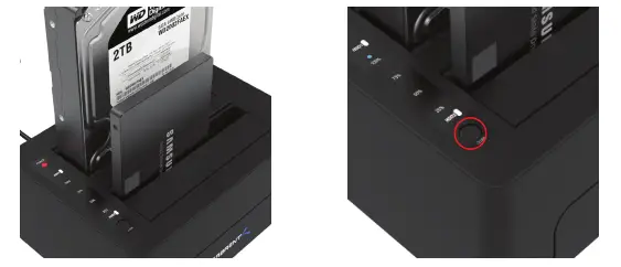 Sabrent DS UTC2 USB 3 1 to SATA Dual Bay Hard Drive Docking Station - Fig20