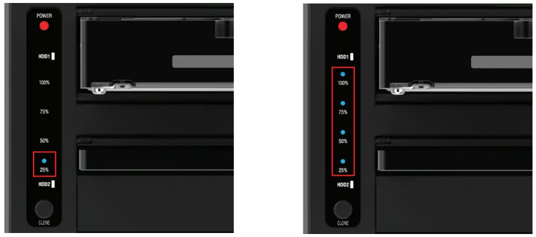 Sabrent DS UTC2 USB 3 1 to SATA Dual Bay Hard Drive Docking Station - Fig75