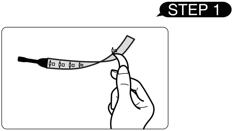 ONFORU 14194406 LED Strip Light - INSTALL