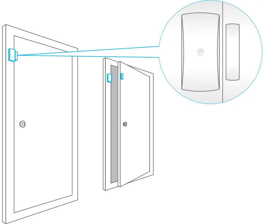 CHUANGO DWC 102 Wireless Door Window Contact - fig 3