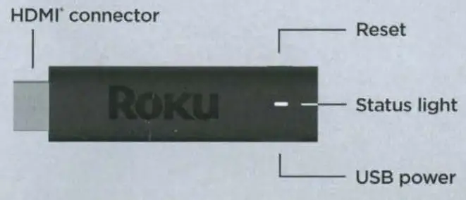 Roku 3821R Streaming Stick 4K Plus Device - fig 1