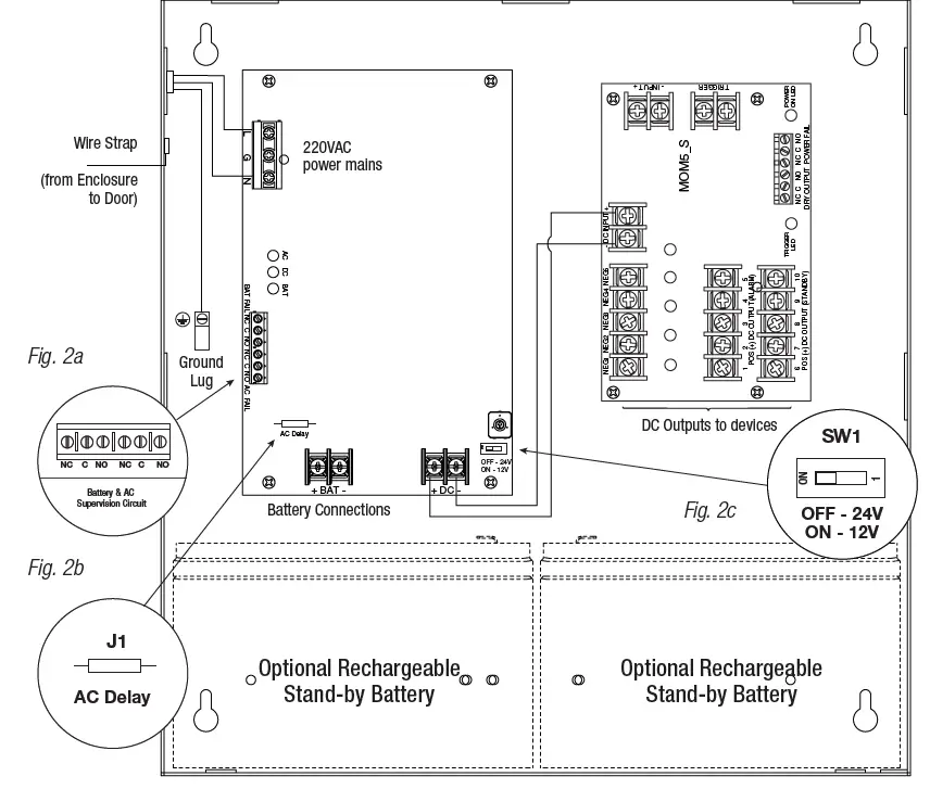 Altronix M220 Series Multi-Output Access Control Power Supply 2