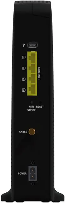 cisco-residential-wireless-gateway - Back Panel Features