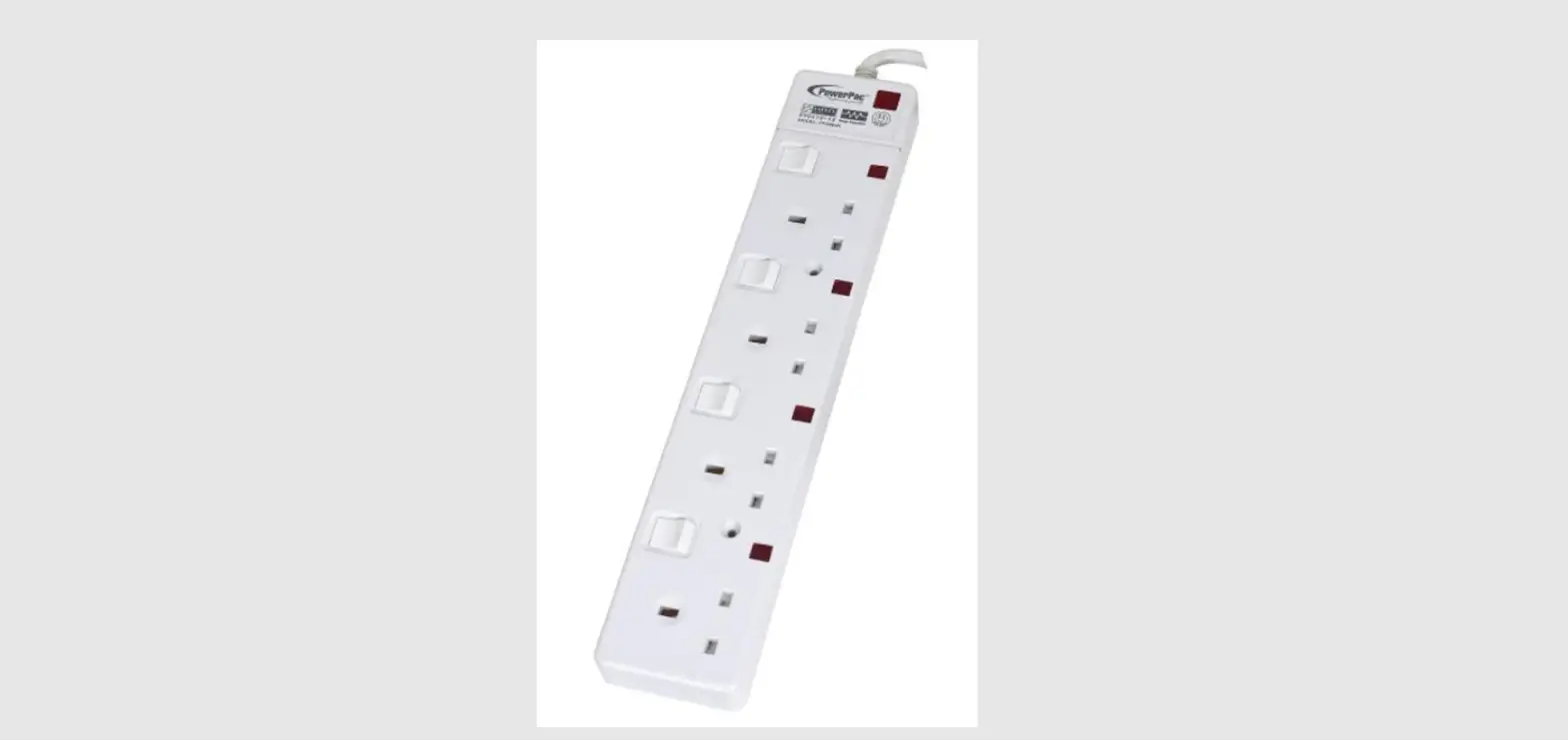 Powerpac Pp6884n 6 Metre 4 Way Extension Cord User Manual