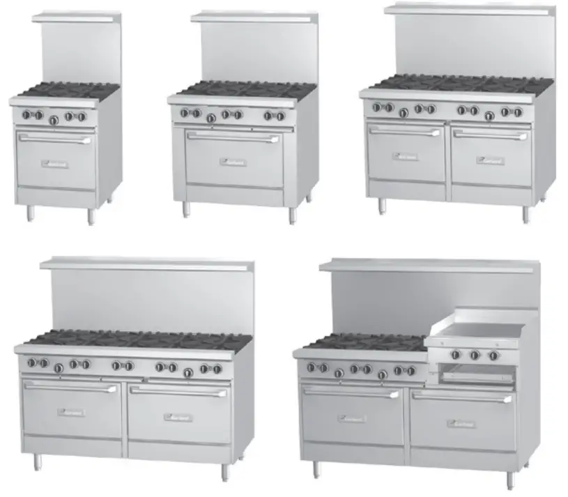 Garland G36 6S Natural Gas 6 Burner 36 Inch Range
