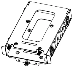 HDD cage