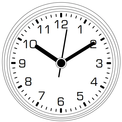 hama Mini Bathroom Clock -