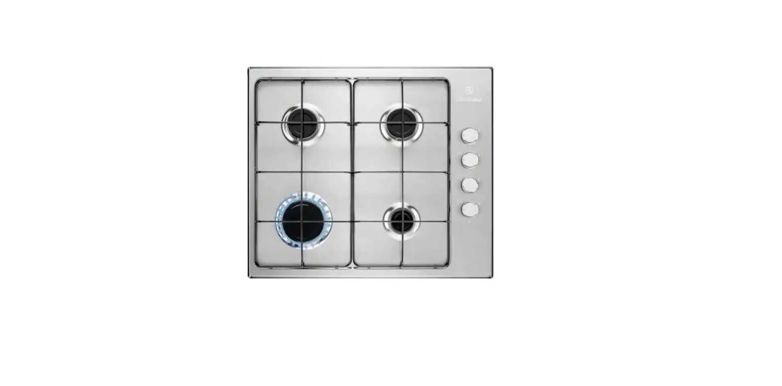 Electrolux Kgs6404sx 55cm Stainless Steel Gas Hob User Manual