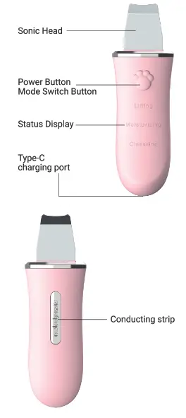 melodySusie B08NBDSNJC Skin Scrubber Spatula Blackhead Remover - fig