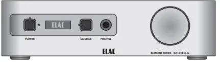 ELAC EA101EQ-G EA Series Integrated Amplifier 1