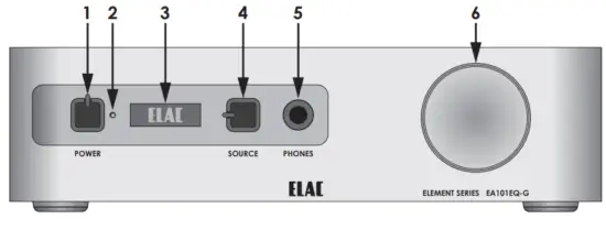 ELAC EA101EQ-G EA Series Integrated Amplifier 3