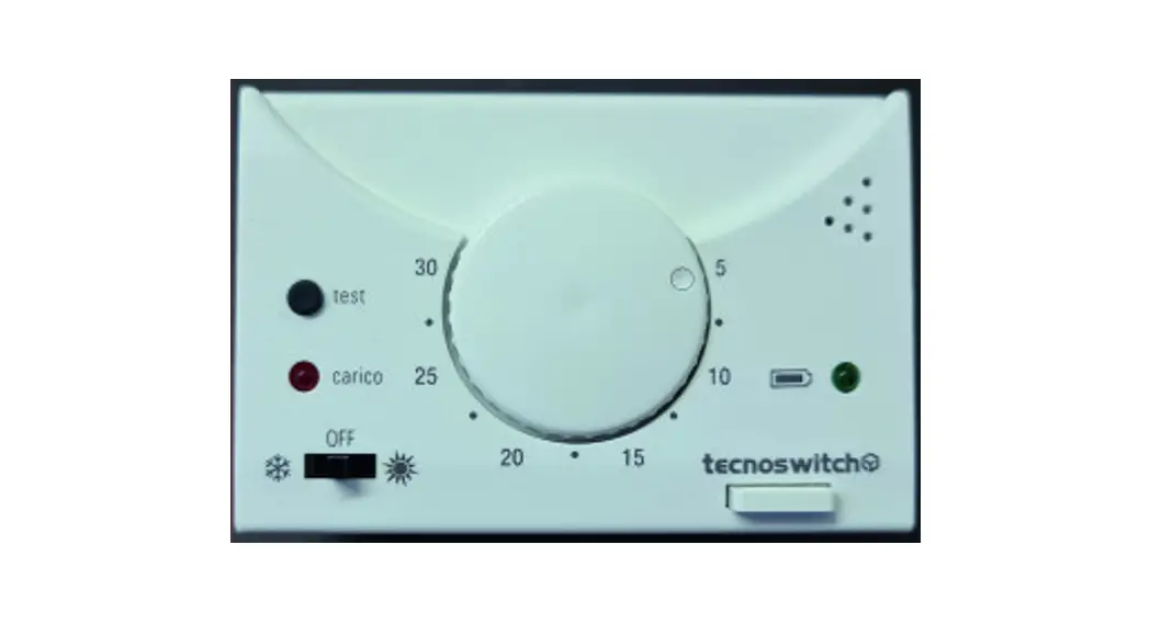 Tecno Te215 Electronic Recessed Thermostat User Guide Tecno Te215 Electronic Recessed Thermostat User Guide