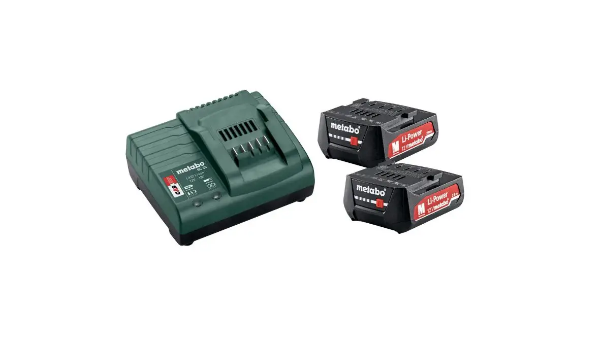 Metabo Sc 30 12v 2 X 2.0 Ah Basic Battery Set Instruction Manual