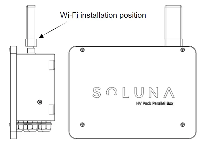 SOLUNA 15K Pack HV (L) Lithium Battery Pack 12