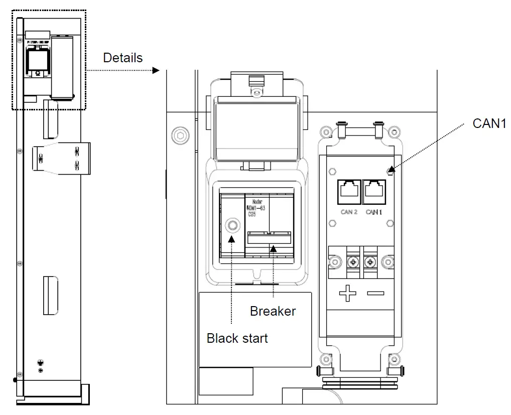 SOLUNA 15K Pack HV (L) Lithium Battery Pack 13