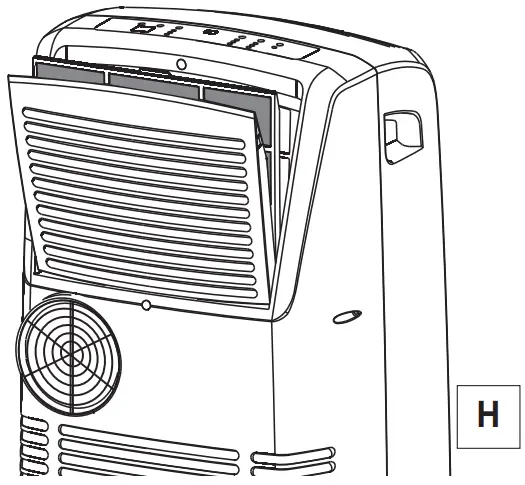 DeLonghi EM82 Portable Air Conditioner - Fig 14