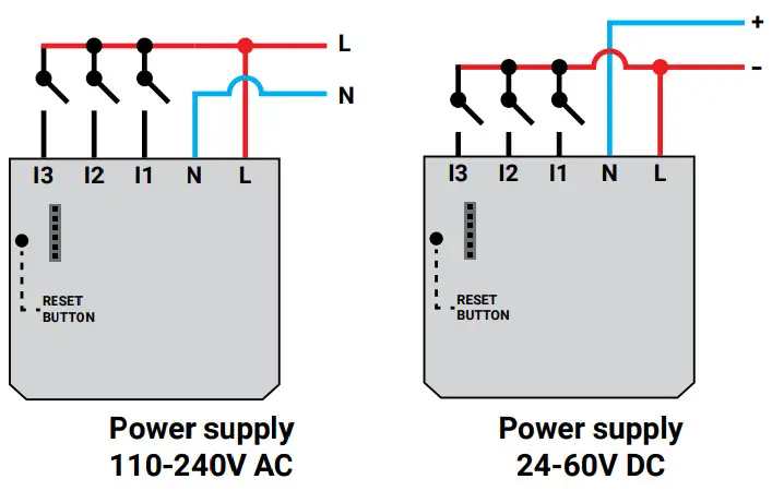 Shelly i3 WiFi Switch Input