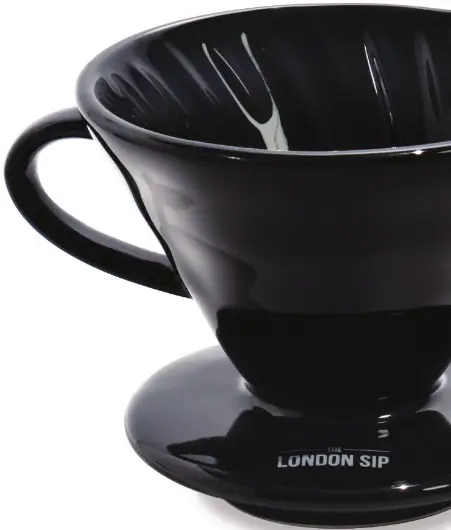 THE LONDON SIP CD1 B CD2 B CERAMIC Coffee Dripper - cover