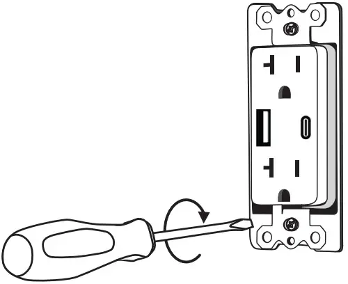 Maxxima MEW USB482C TR Wall Outlet with USB A and USB C Ports - Figure 8