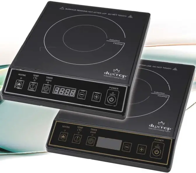 duxtop 9100MC, 9120MC INDUCTION COOKTOP -