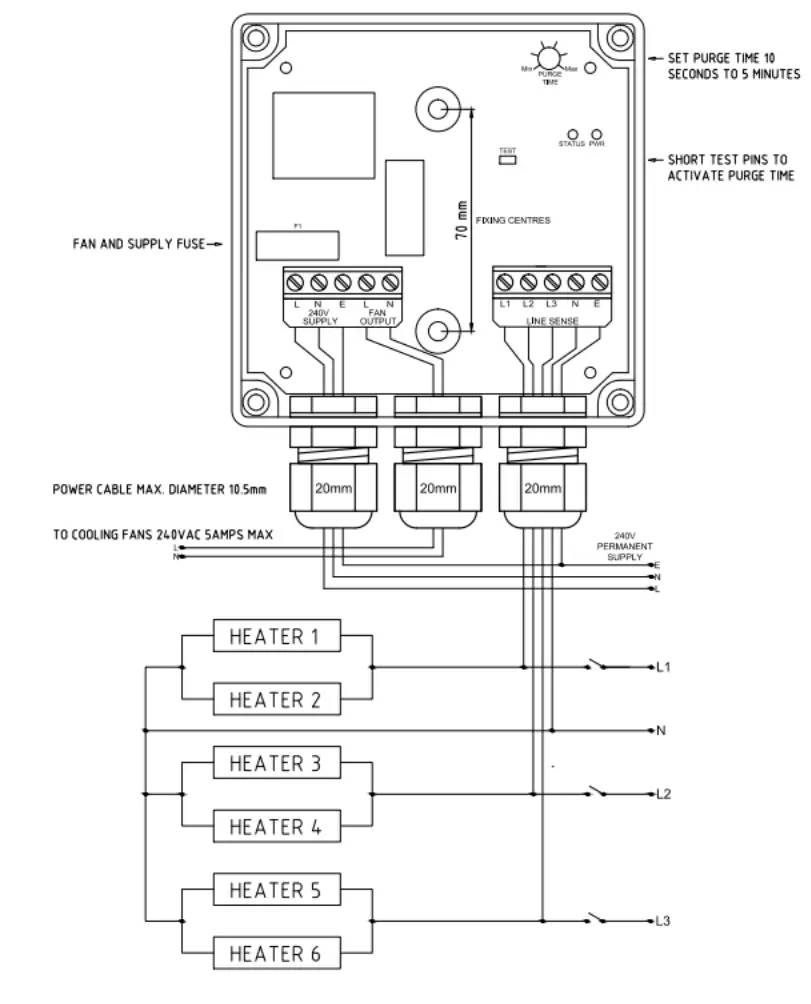 HERSCHEL Vulcan Fan Purge Timer - fig 1