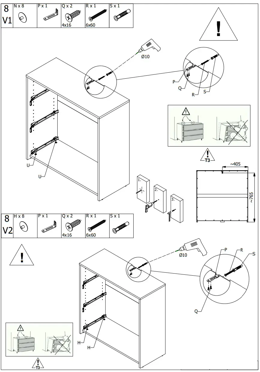 ORMAR Varadero 3F Bedroom Chest of Drawers - Figure 9