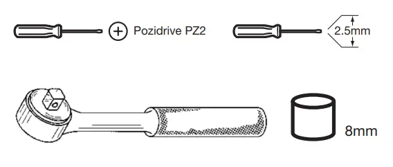 hager JK140MID Fitting 125A Meter Pack-
