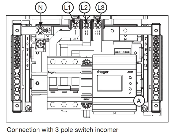 hager JK140MID Fitting 125A Meter Pack-fig1