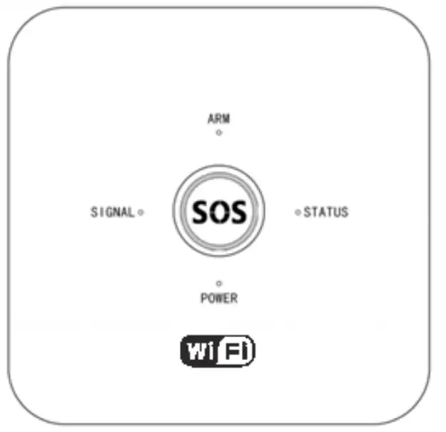 HOMCLOUD WL-JT-GDT WiFi and GSM Home Alarm System - Figure 1