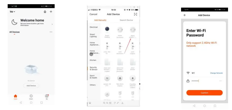 HOMCLOUD WL-JT-GDT WiFi and GSM Home Alarm System - Figure 7