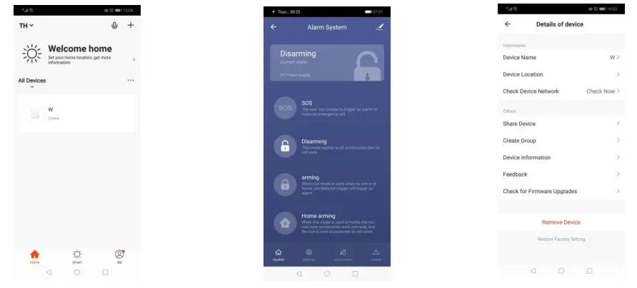 HOMCLOUD WL-JT-GDT WiFi and GSM Home Alarm System - Figure 8