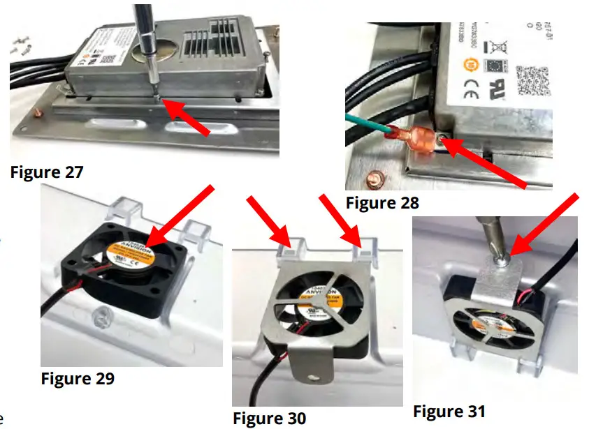 FRYMASTER 8263755 Jabil Common Controller Cooling Fan Shroud Kit - Figure 16