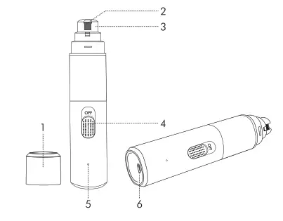 PETLIBRO PLNG001 Pet Nail Grinder - PETLIBRO
