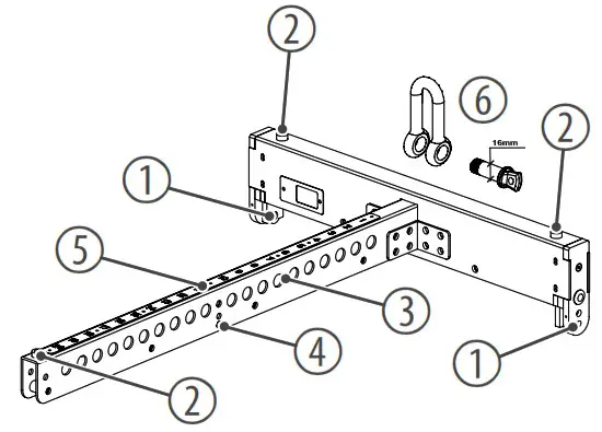 the box pro 448245 A 8 LA Flying Frame - Operating the product