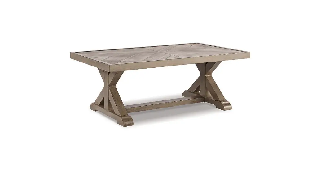 Ashley P791-701 Outdoor Coffee Table Instruction Manual Ashley P791-701 Outdoor Coffee Table Instruction Manual