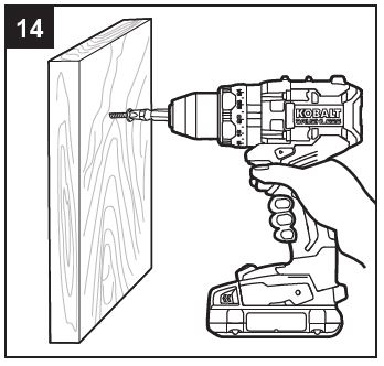 KOBALT 4913879 Brushless Hammer Drill-23