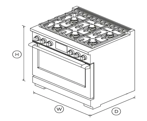 FISHER-PAYKE-RDV3-366-N-36-Inch Self-cleaning-Dual-Fuel-Range-01