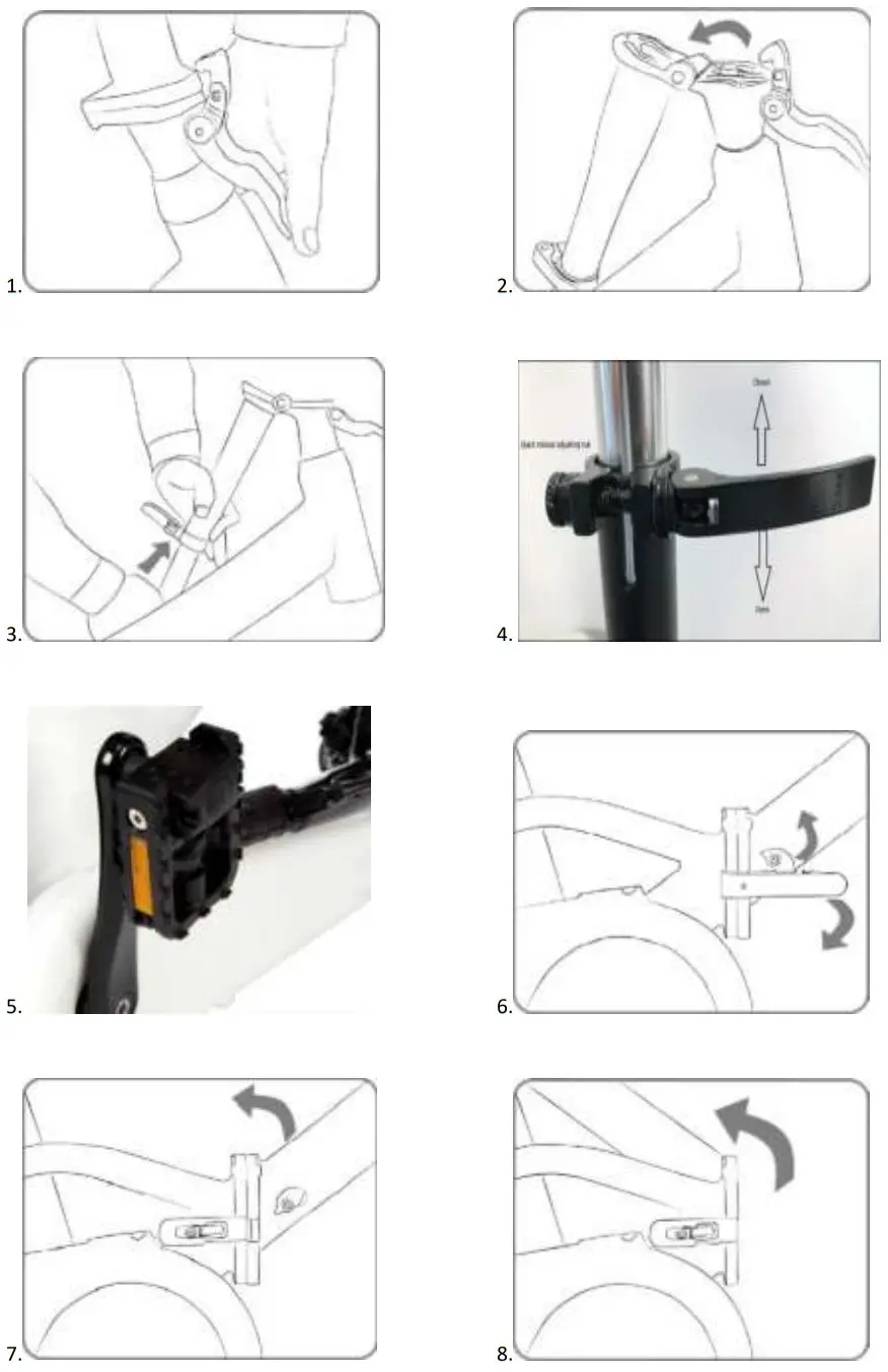 PACTO 2022 Folding Bike - Figure 1