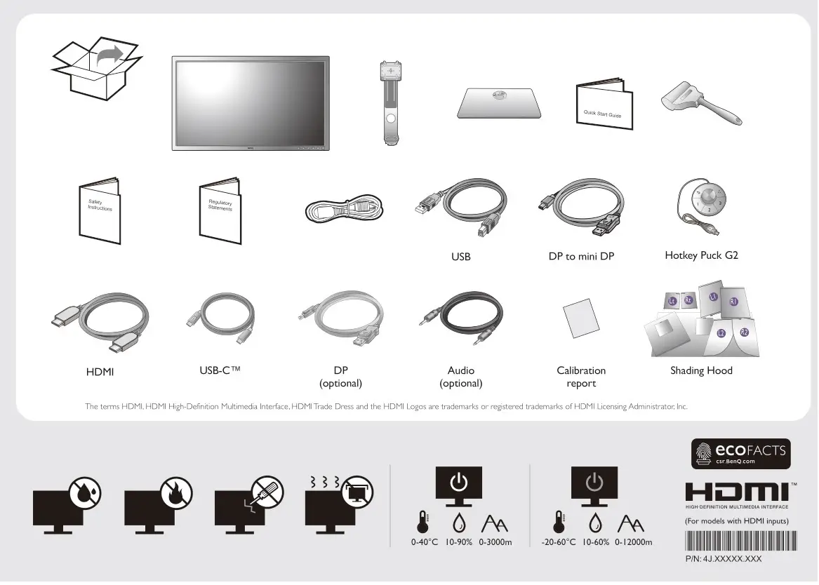 BenQ SW321C LCD Monitor - overview