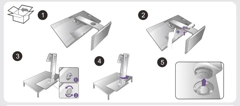 BenQ SW321C LCD Monitor - unboxing