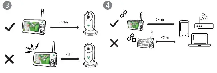 Leap Frog LF2415 5 Inch Video Baby Monitor with Night Light-12